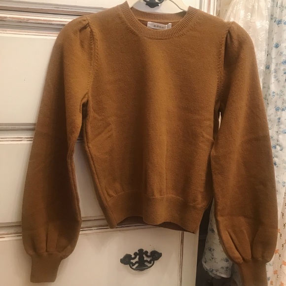 SOLD - DÔEN - Ophelia Sweater in Mustard - XS - Picture 6 of 8